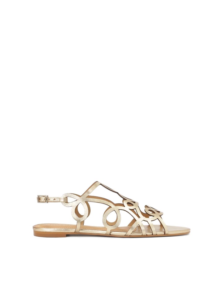 Sandaletten in Gold