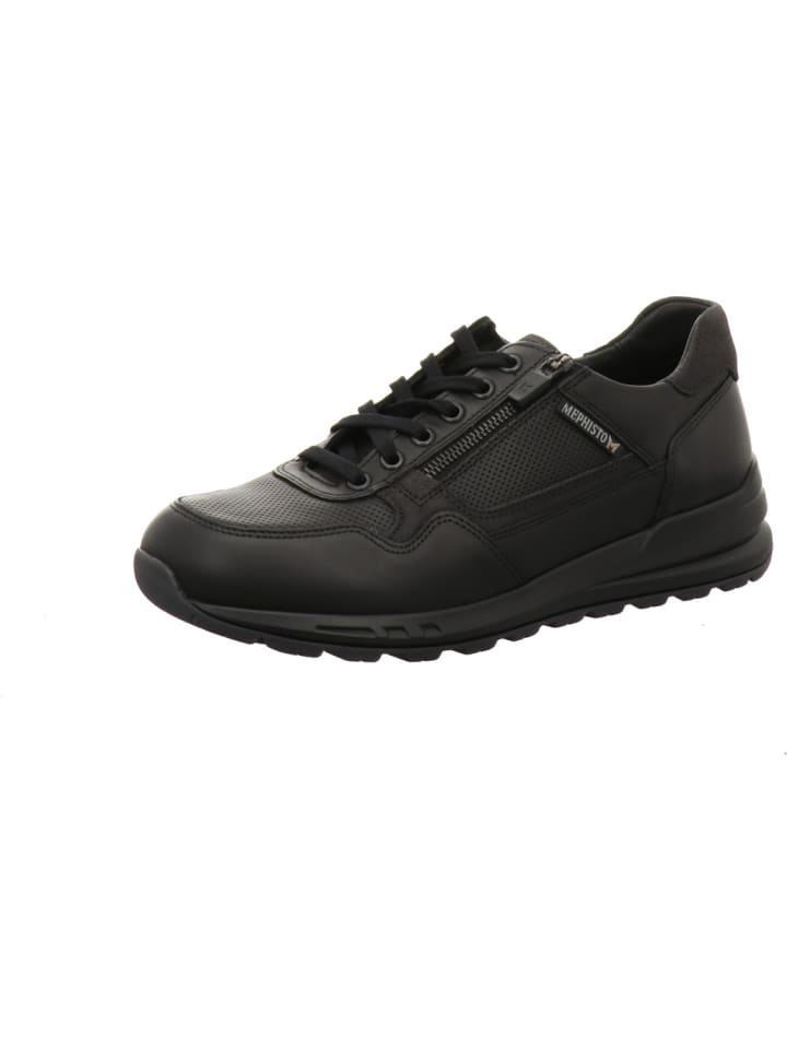 Schnürschuh in schwarz