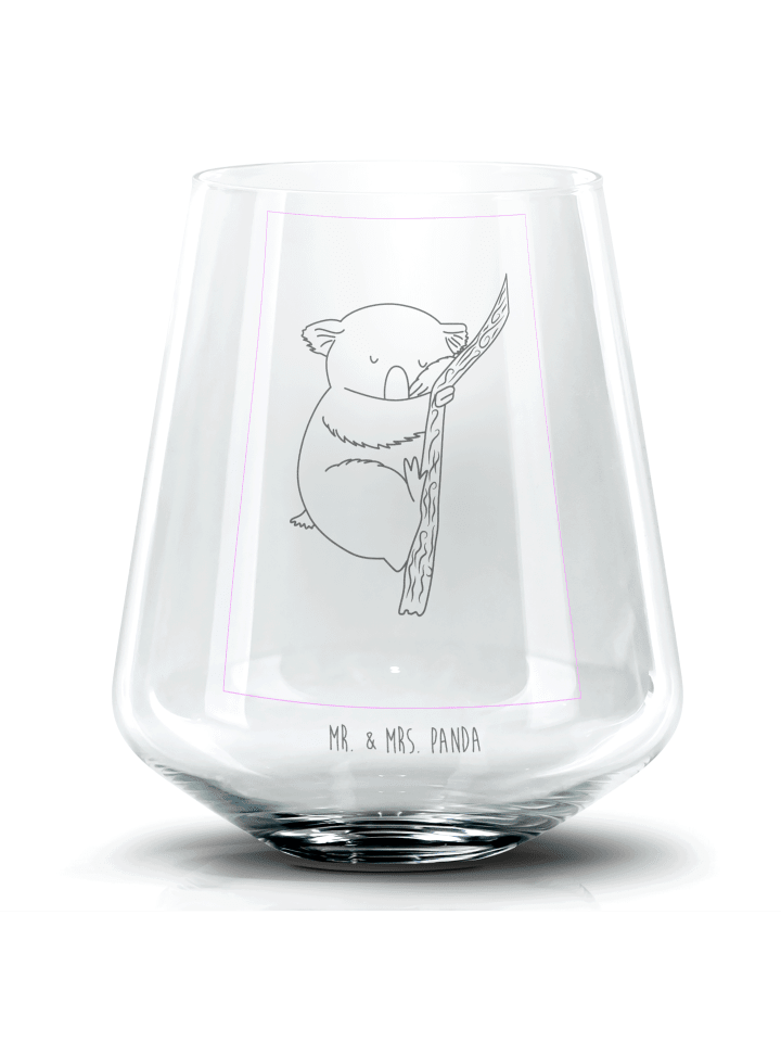 Tumbler Koalabär ohne Spruch in Transparent