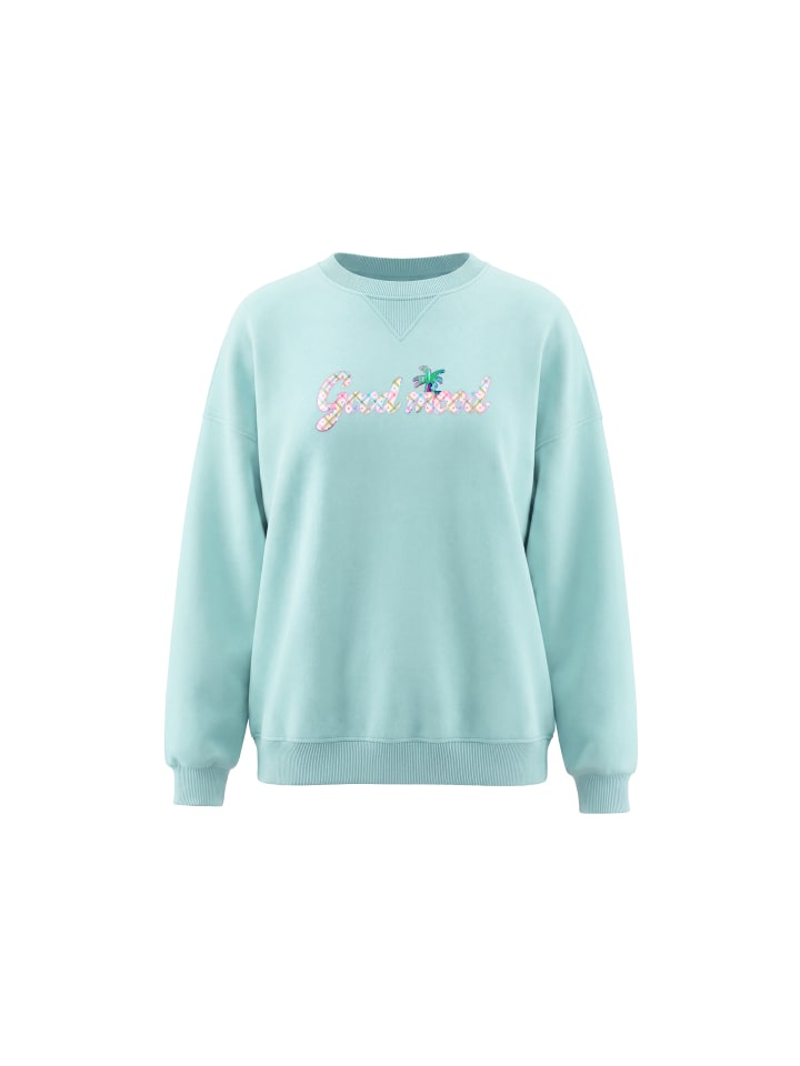 Women Sweatshirt in Aqua