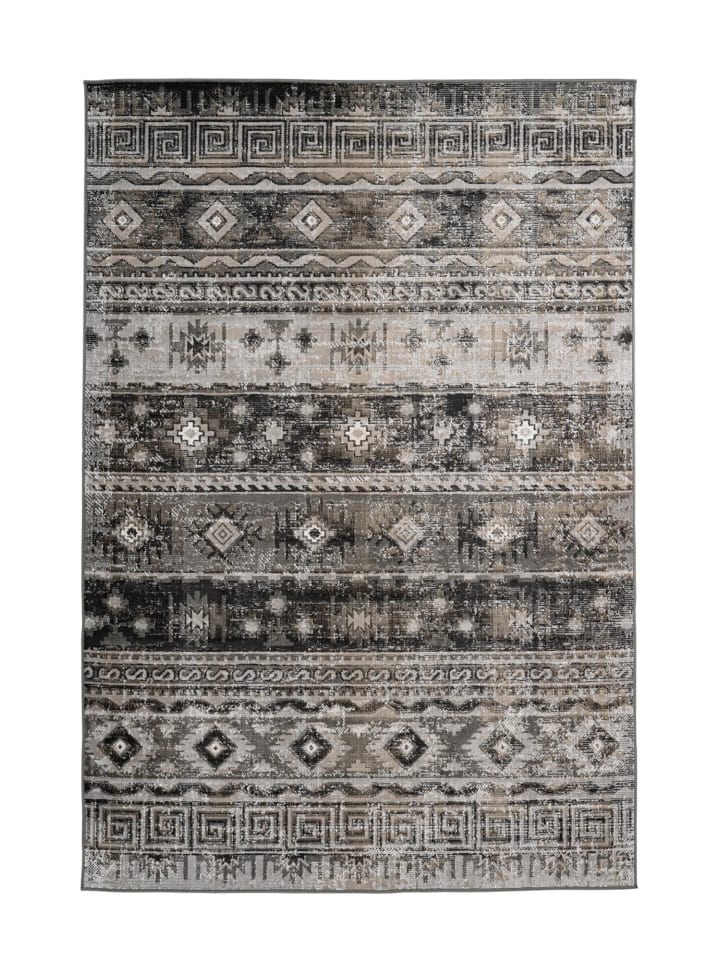Wohnzimmer Teppich – Kurzflorteppich Ariya 325 in grau - rechteckig
