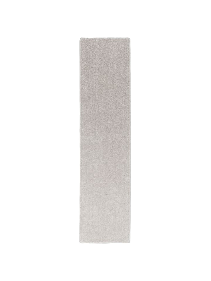 Hochflor-Teppich Mona in silber