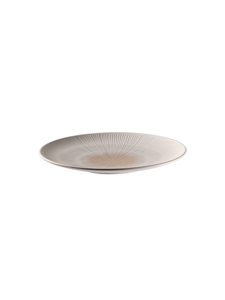 Teller Blush in Beige, Ø 33 cm, H: 3,5 cm, Melamin