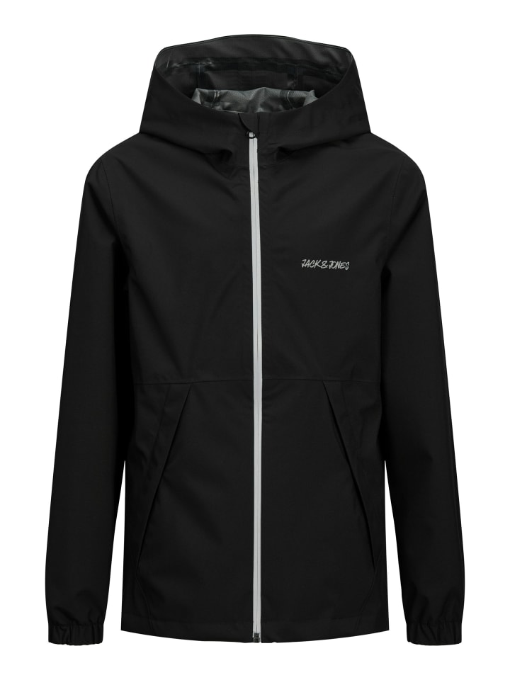 Regenjacke JJNEWDRY RAIN JACKET MNI in black