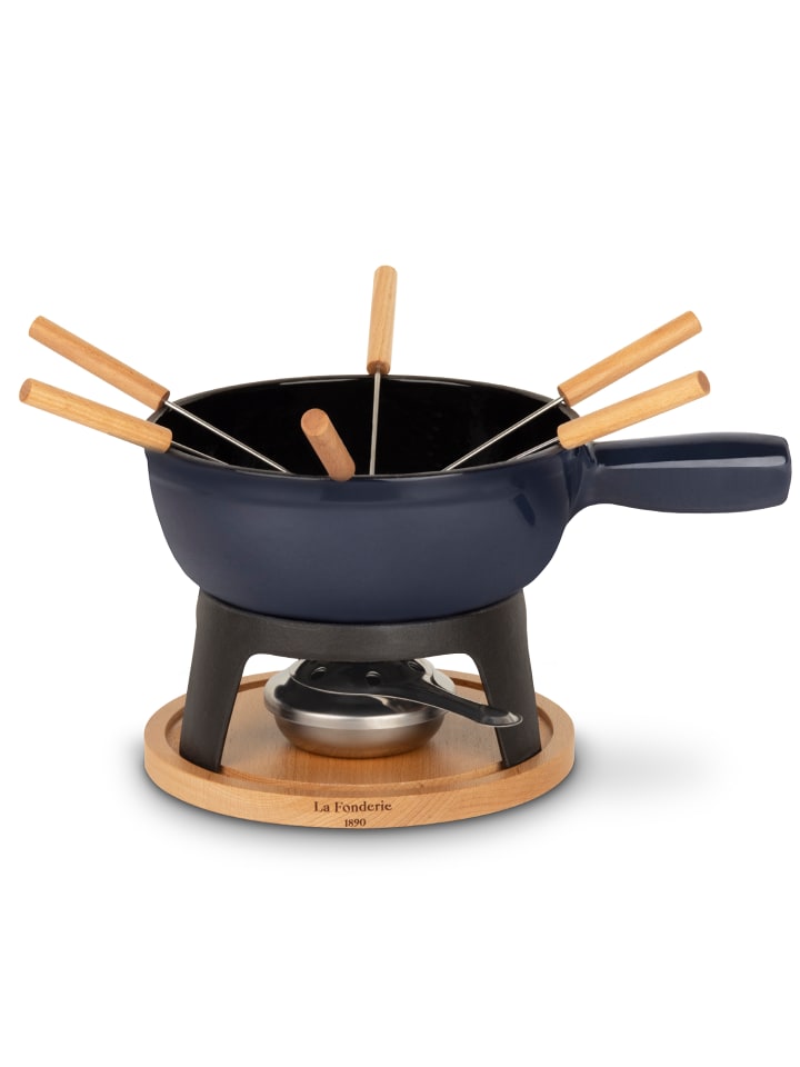 Fondue-Gerät MONT JOUX Dunkelblau