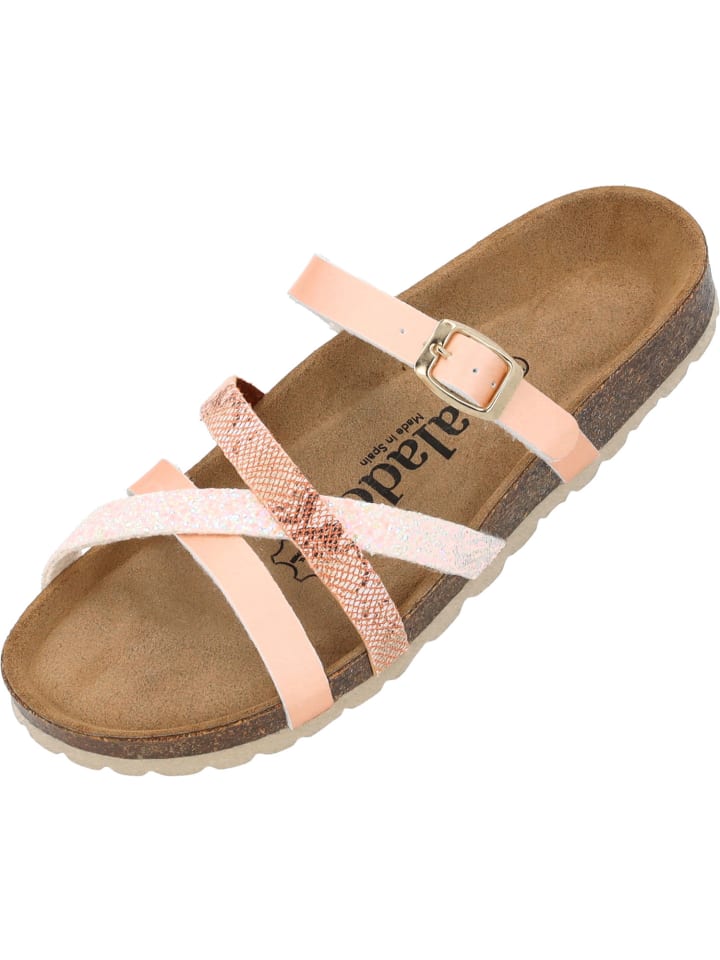 Pantoletten Cruisi in Rose Multisparkle