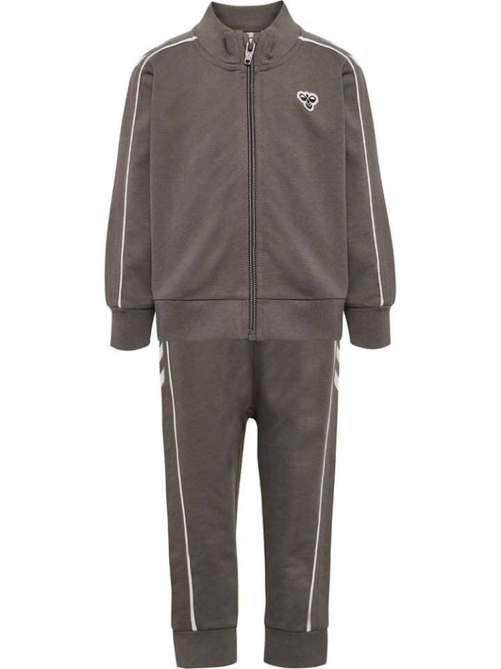 Kinder Trainingsanzug "Hmlmini CO Reg Track Suit" in Grau