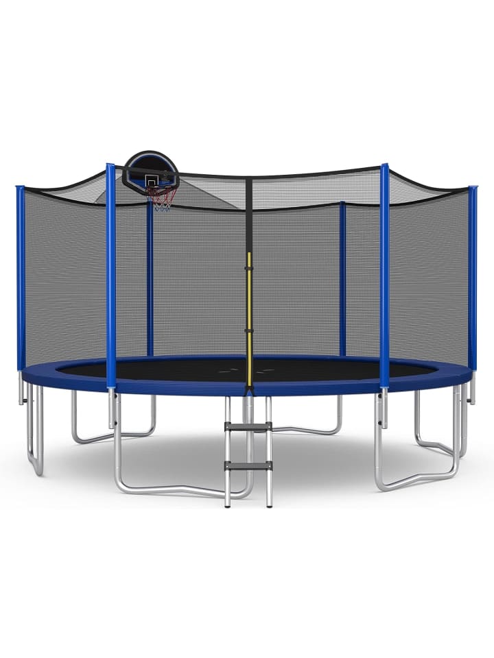Trampolin in Schwarz