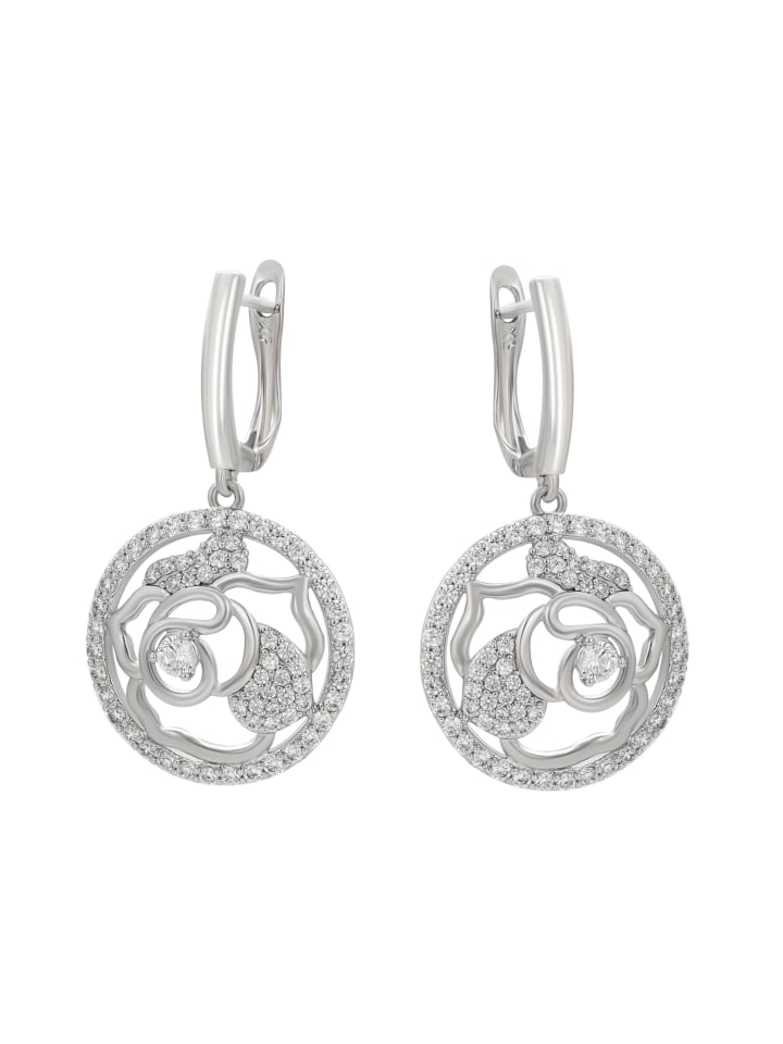 Women Earrings in SILVER_WHITE