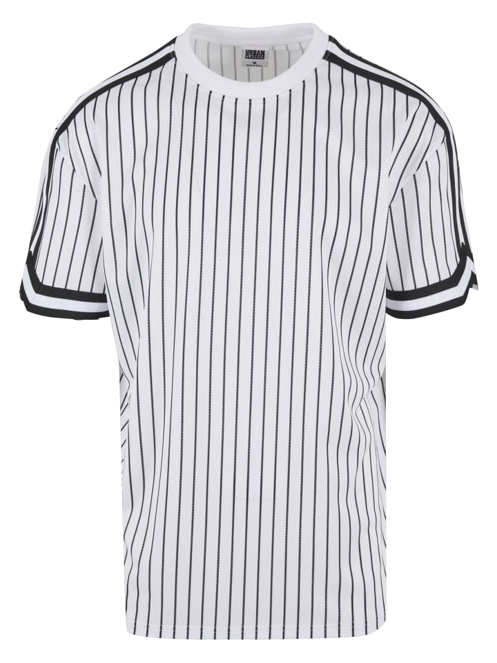 T-Shirt in white/black