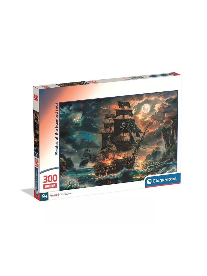 Pirat Haunted Seas 300-teiliges Schiffs-Puzzle Clementoni