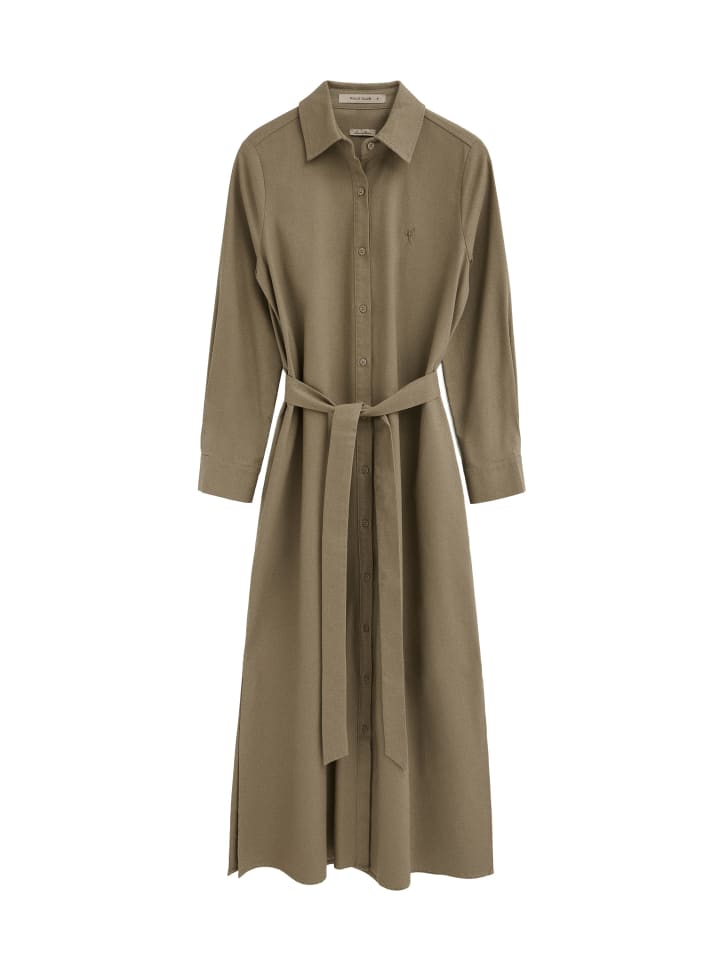 Kleider RIGBY GO DRESS LS VO in Khaki