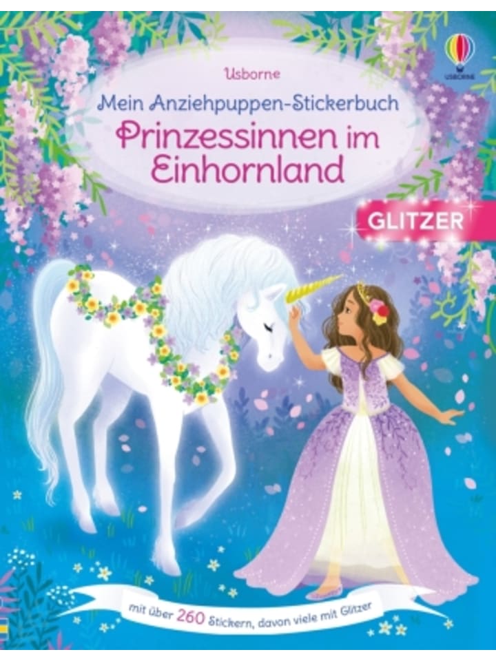 Buch - Mein Anziehpuppen-Stickerbuch: Prinzessinnen im Einhornland