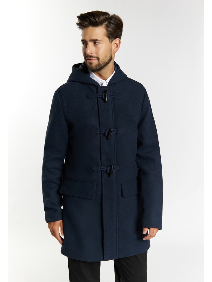 Winter Coat Wintermantel Dreimaster Dreimaster Mantel Nachtblau