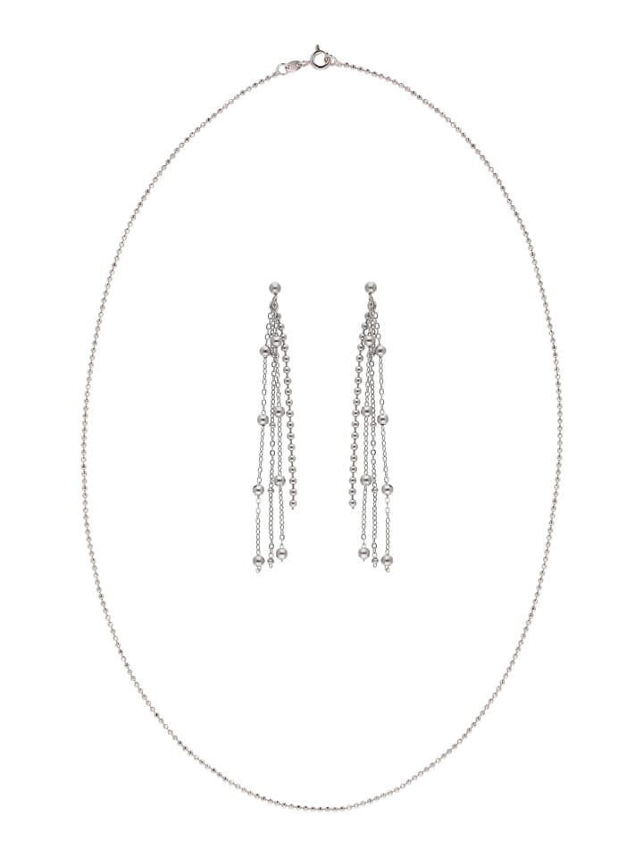 Women Jewelry Set in silver