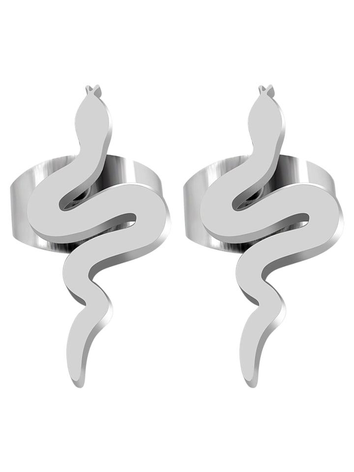 Damen Ohrringe – Ohrstecker aus Edelstahl in silber