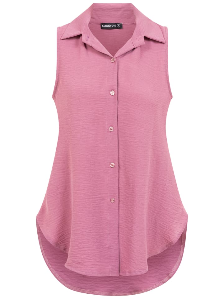 Blouse in woodrose