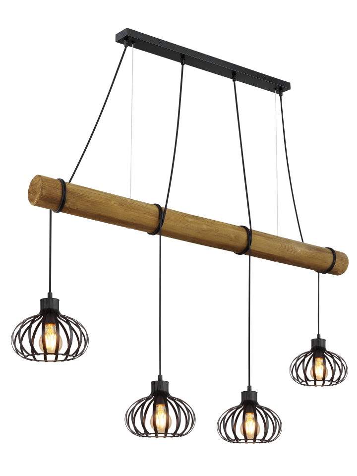 Hängeleuchte "CALDWELL" in black