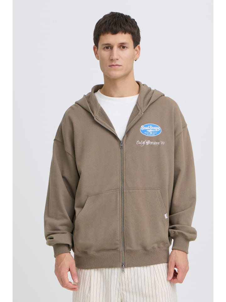 Kapuzensweatjacke SDTruxton in Grün