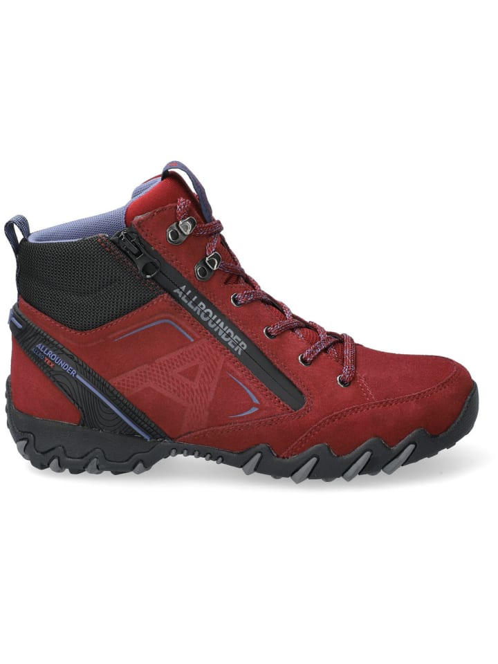 Schnürschuh in rot