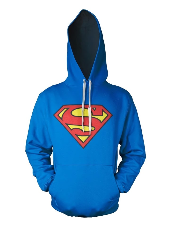 Hoodie in Blau