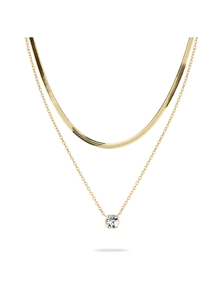 Schmuck-Set The Layer in gold
