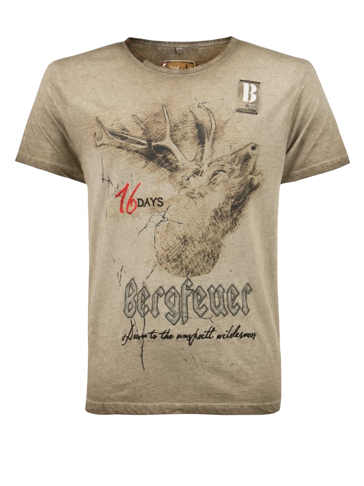 T-Shirt "Urschrei" in sand