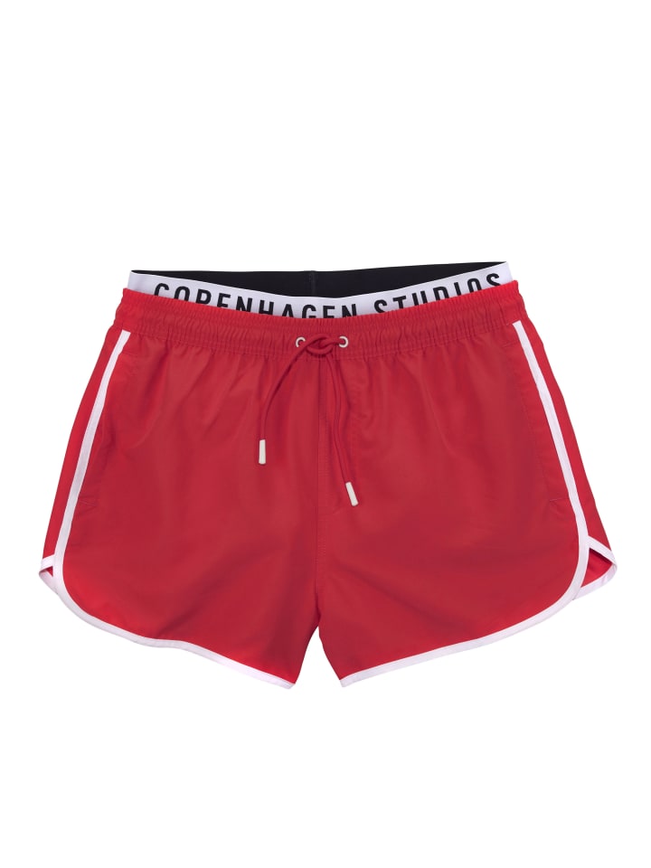 Badeshorts in rot