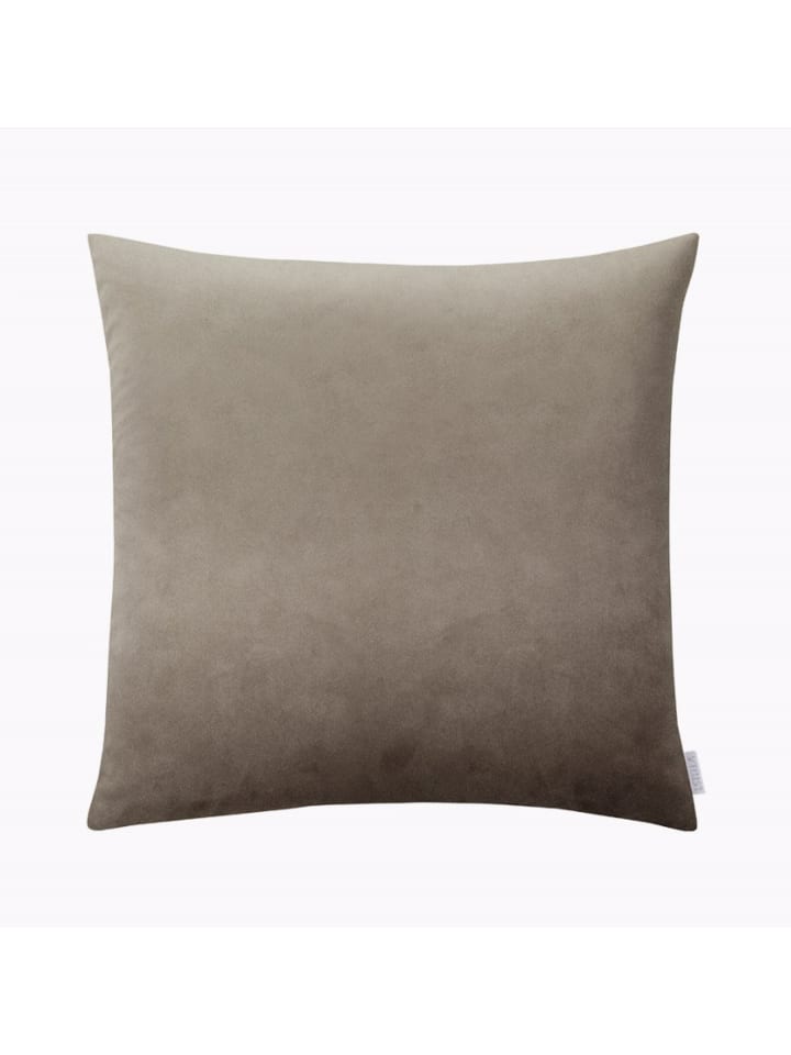 Kissenhülle Velvet in grau