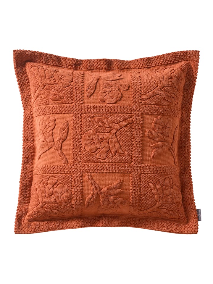 Kissenhülle in terracotta