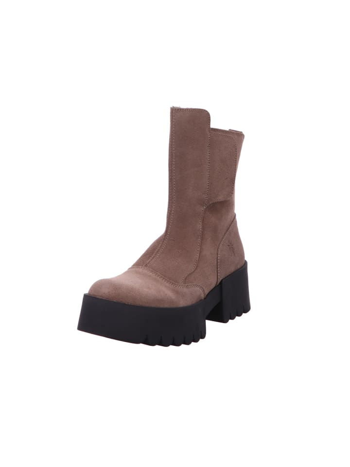 Schnürschuh in taupe
