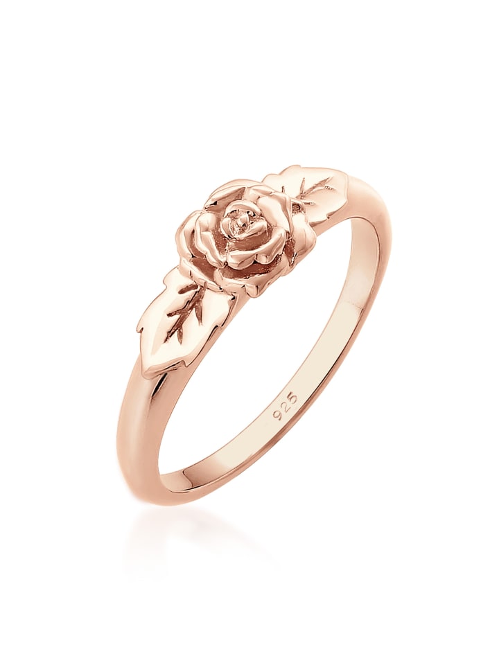 Ring 925 Sterling Silber Rose in Rosegold