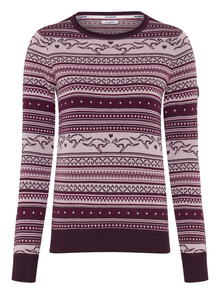 Norwegerpullover in rose