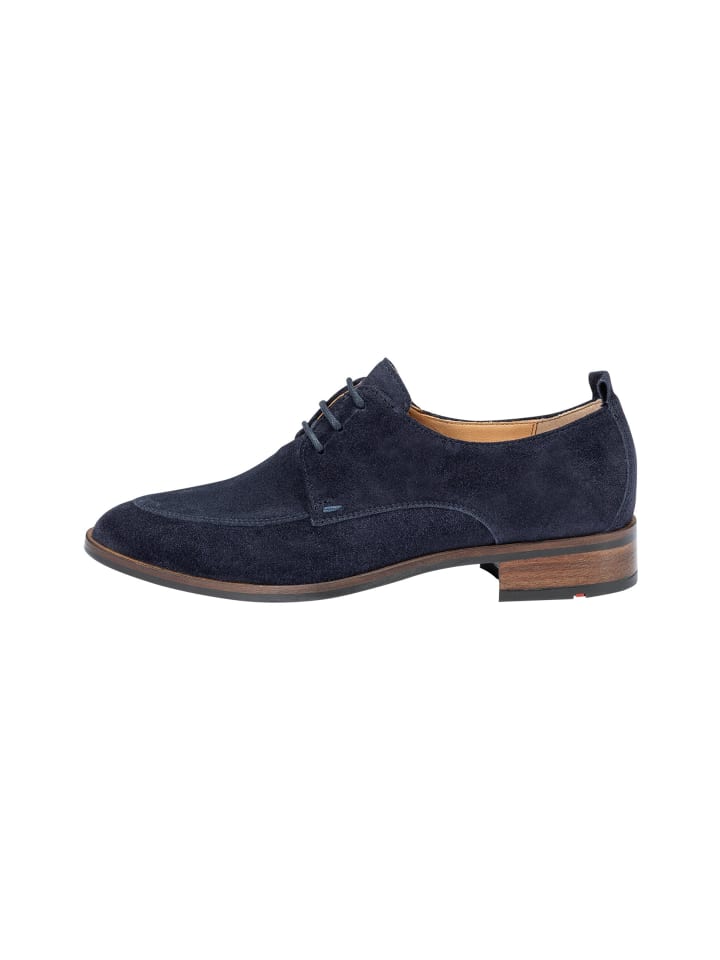 Schuhe Eleganter Schnürhalbschuh in blau