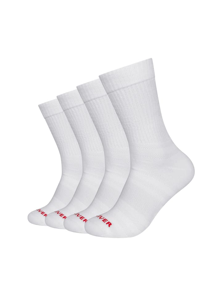 Socken urban Sport 4er Pack white