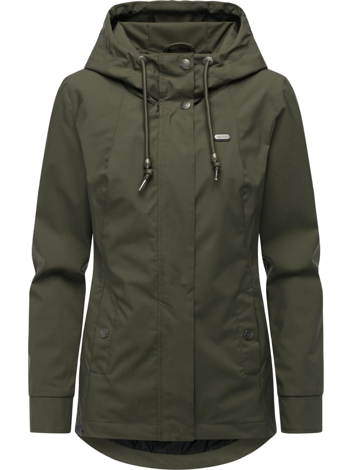 Outdoorjacke Alvena Summer YOUMODO in Dark Olive
