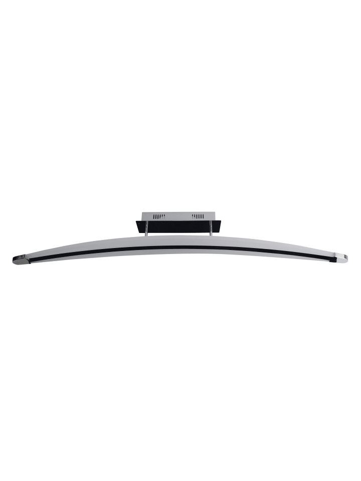 LED Deckenleuchte "BOW" in chrome - (L)100 cm x (B)11 cm x (H)15 cm - EEK G