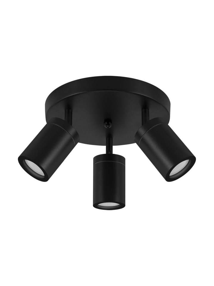 Spot Strahler (B)22 x (L)22 x (H)15 cm in Schwarz