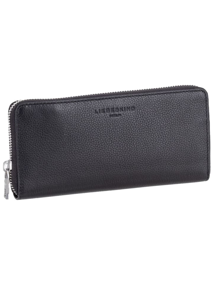 Geldbörse Gigi L Small Pebble in Black