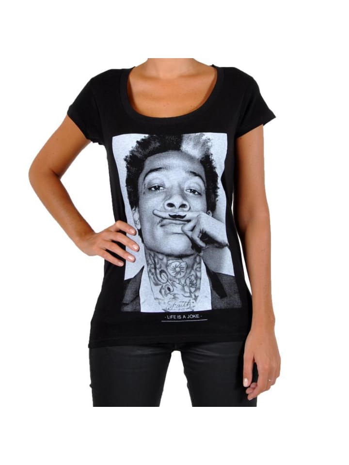 T-Shirt „Wizka W“ von Wiz Khalifa Schwarz