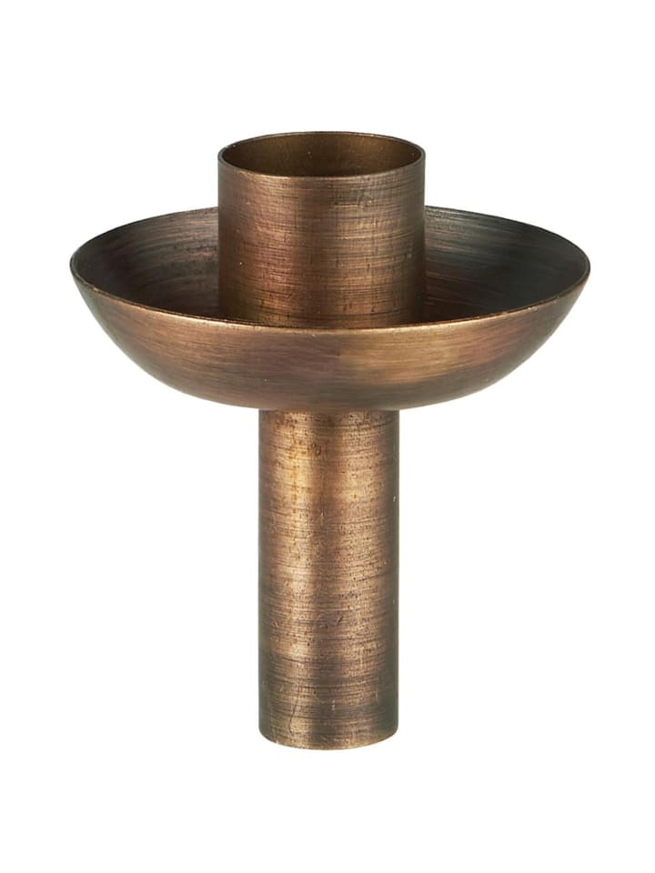 Kerzenhalter für Stabkerze Flaschenstecker in gold