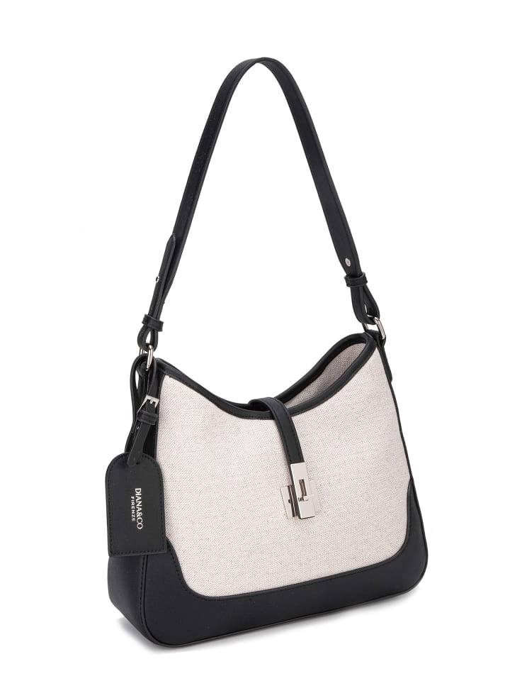 Schultertasche in BLACK
