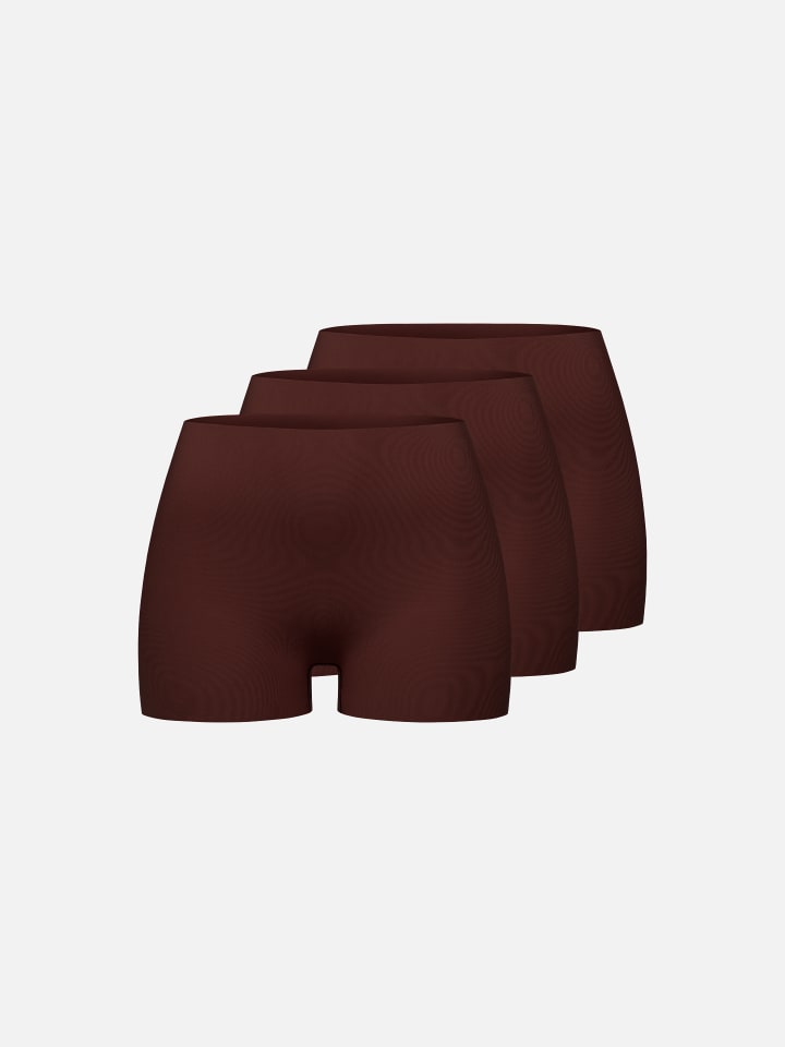 CASUAL COTTON PANTY IM 3er PACK in umbra