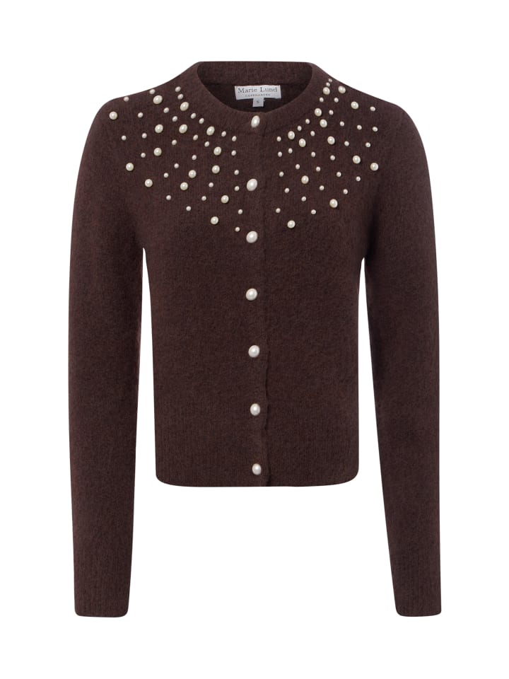 Strickjacke in schoko - 0004