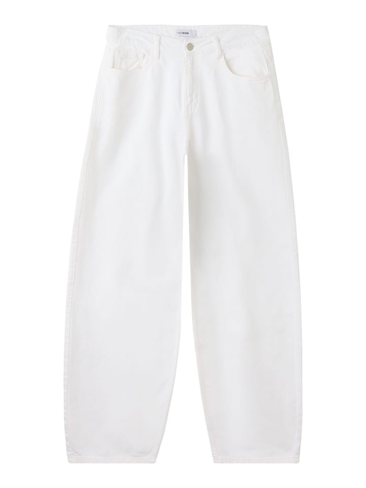 Jeans in White Denim