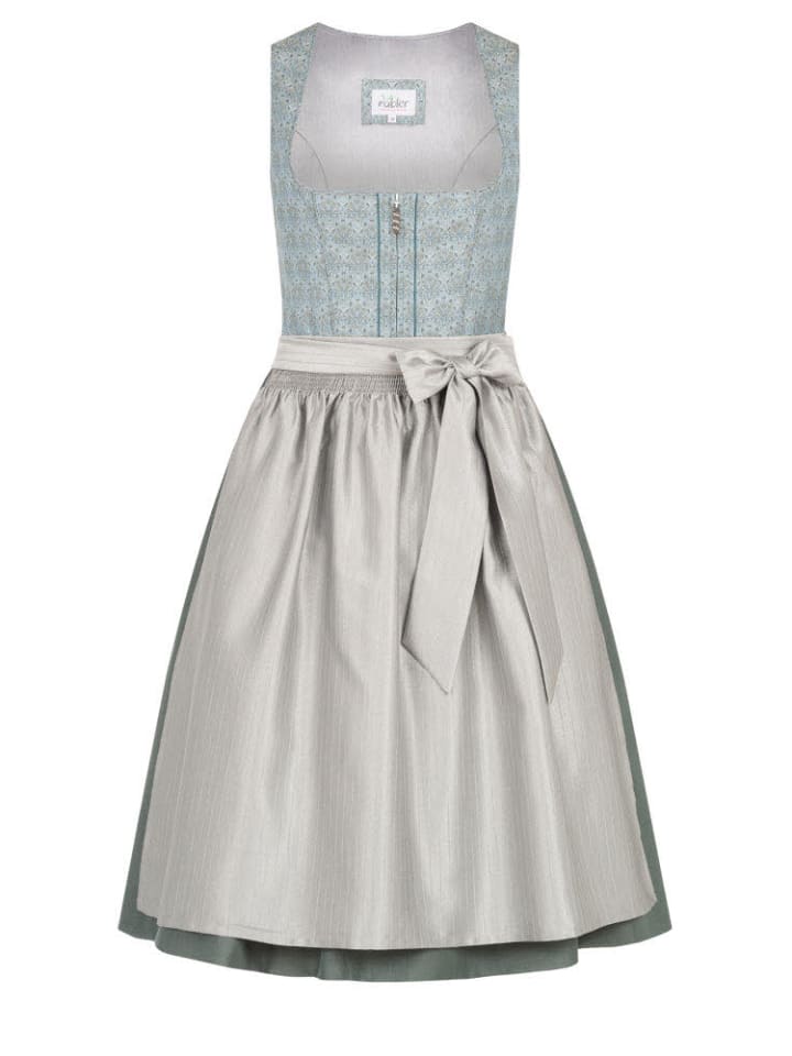 Midi Dirndl Efia in Petrol