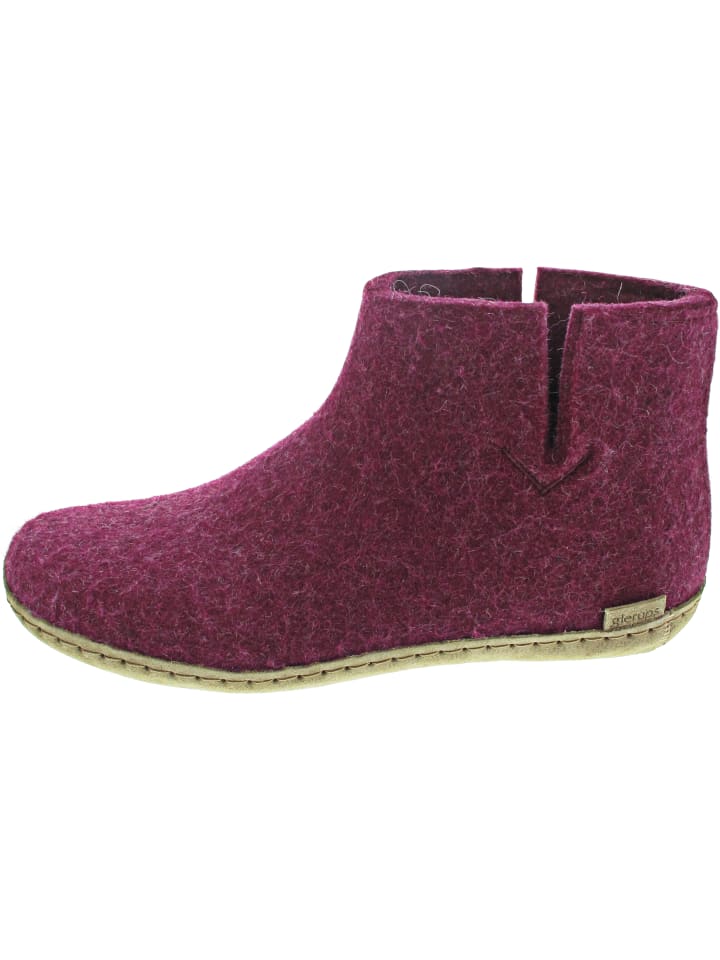 Low Boot Hausschuh Violett