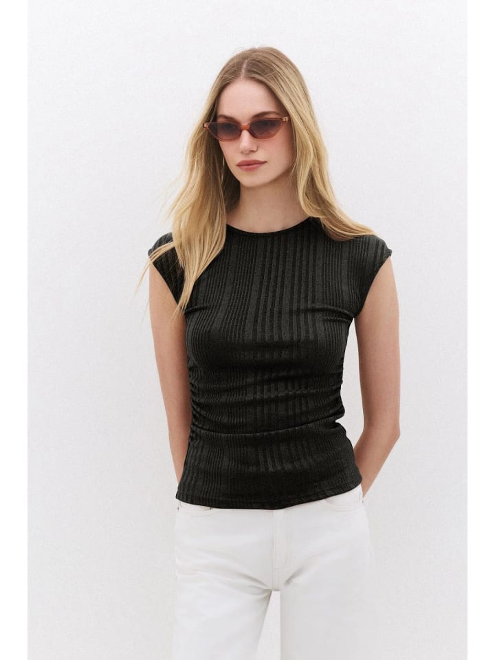 Blouse in Schwarz