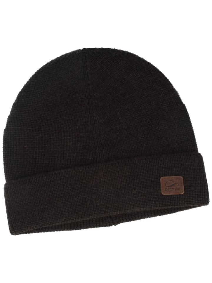Strickmütze in grau