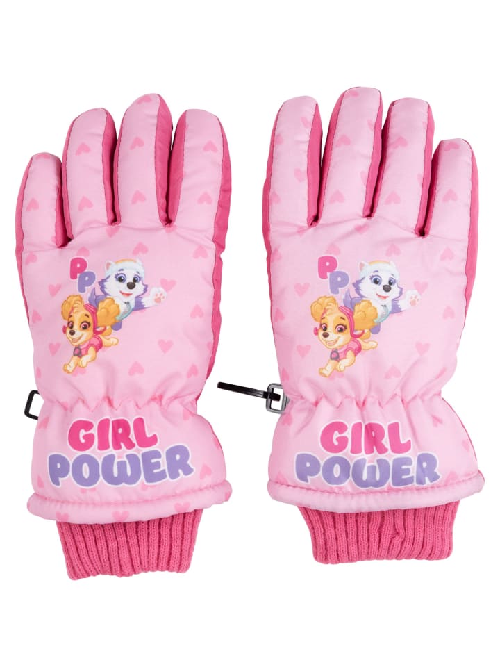 Paw Patrol Winter Winterhandschuhe Schneehandschuhe Handschuhe in pink